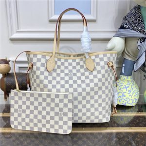 Damier Azur Canvas Neverfull MM N41361 Beige-1.jpg