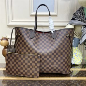 Damier Canvas Neverfull GM N41357 Red-1.jpg