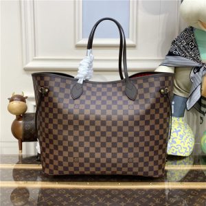 Damier Canvas Neverfull GM N41357 Red-3.jpg
