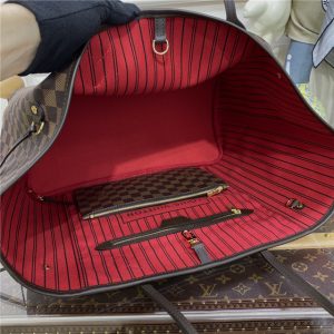 Damier Canvas Neverfull GM N41357 Red-9.jpg