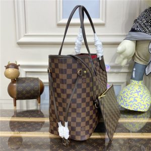 Damier Canvas Neverfull MM N41358 Red-2.jpg