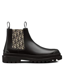Dior Unisex Explorer Chelsea Boot Black-1