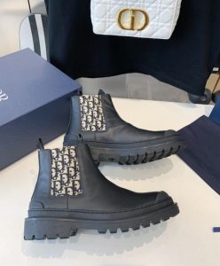 Dior Unisex Explorer Chelsea Boot Black-6