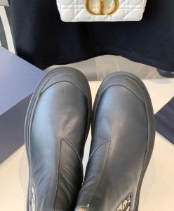 Dior Unisex Explorer Chelsea Boot Black-9