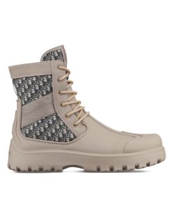 Dior Unisex Garden Lace-Up Boot-1