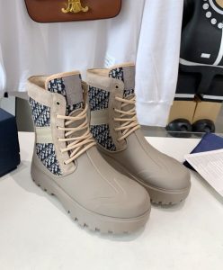 Dior Unisex Garden Lace-Up Boot-3
