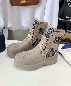 Dior Unisex Garden Lace-Up Boot-4