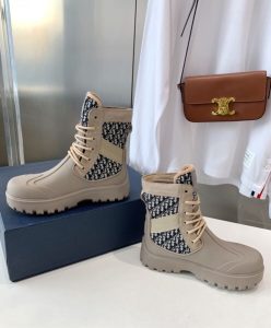 Dior Unisex Garden Lace-Up Boot-5