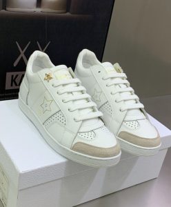 Dior Unisex Star Sneaker Cream-3