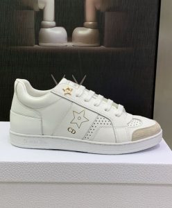 Dior Unisex Star Sneaker Cream-4