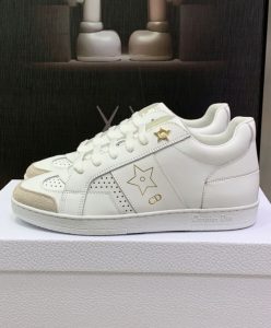 Dior Unisex Star Sneaker Cream-6