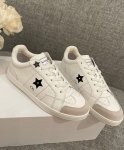 Dior Unisex Star Sneaker White-3