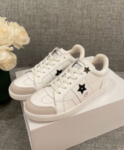 Dior Unisex Star Sneaker White-4