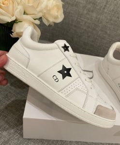 Dior Unisex Star Sneaker White-5
