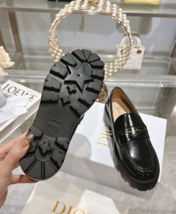 Dior Womens Boy Platform Loafer Black-10