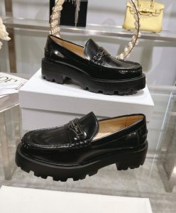 Dior Womens Boy Platform Loafer Black-3