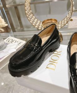 Dior Womens Boy Platform Loafer Black-5