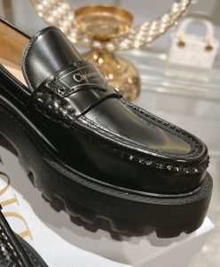 Dior Womens Boy Platform Loafer Black-8