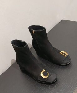 Dior Womens Cest Dior Heeled Ankle Boot Black-3