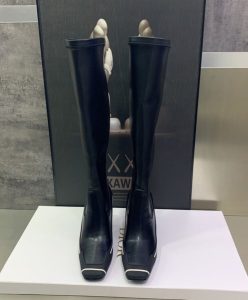 Dior Womens D-Motion Heeled Boot Black-2