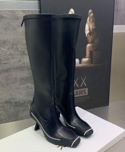 Dior Womens D-Motion Heeled Boot Black-3