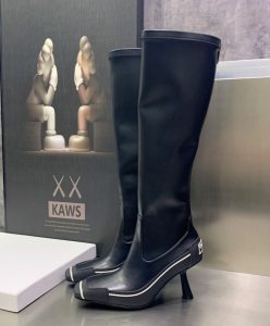 Dior Womens D-Motion Heeled Boot Black-6