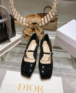 Dior Womens D-Shine Ballet Pump Black-2