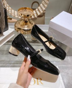 Dior Womens D-Shine Ballet Pump Black-6