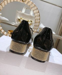 Dior Womens D-Shine Ballet Pump Black-7
