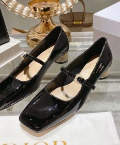 Dior Womens D-Shine Ballet Pump Black-8