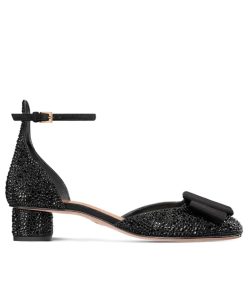 Dior Womens Dior Idylle Ballet Pump Black-1