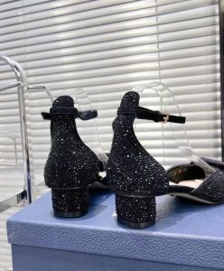 Dior Womens Dior Idylle Ballet Pump Black-10