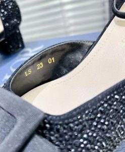 Dior Womens Dior Idylle Ballet Pump Black-9