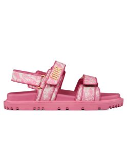 Dior Womens Dioract Sandal Pink-1