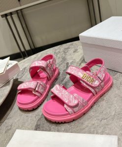 Dior Womens Dioract Sandal Pink-3