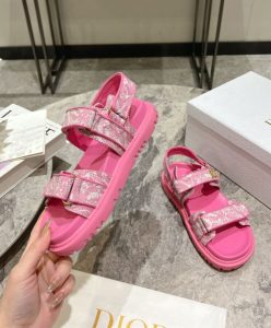 Dior Womens Dioract Sandal Pink-4