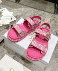 Dior Womens Dioract Sandal Pink-5