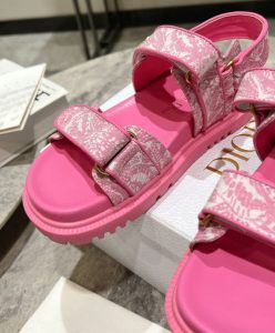 Dior Womens Dioract Sandal Pink-8