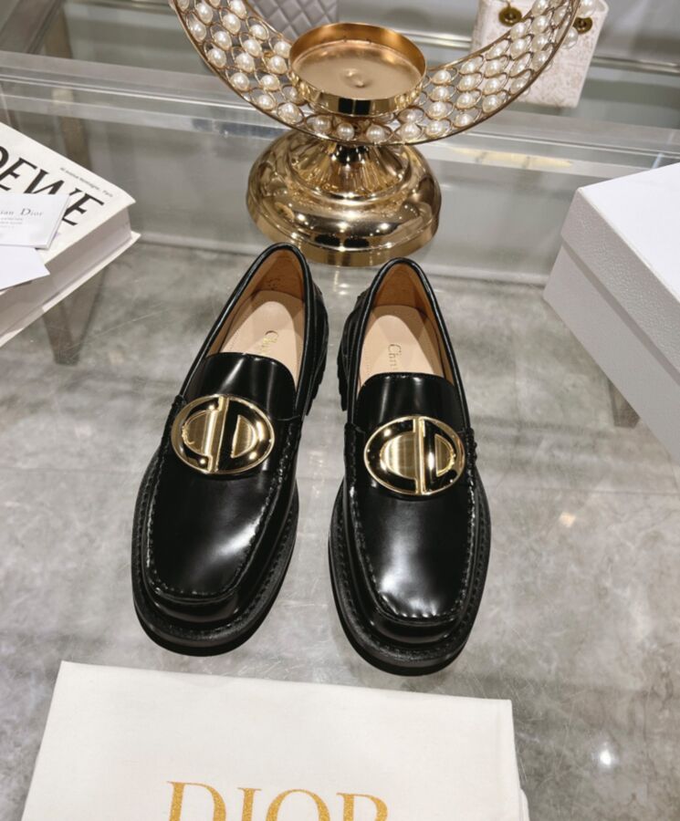 Dior Womens Forever Dior Loafer Black-2