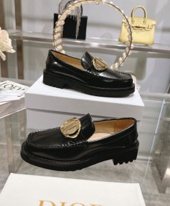 Dior Womens Forever Dior Loafer Black-4