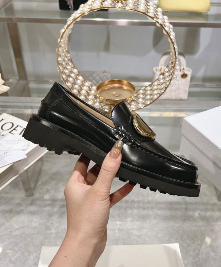 Dior Womens Forever Dior Loafer Black-6