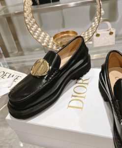 Dior Womens Forever Dior Loafer Black-7
