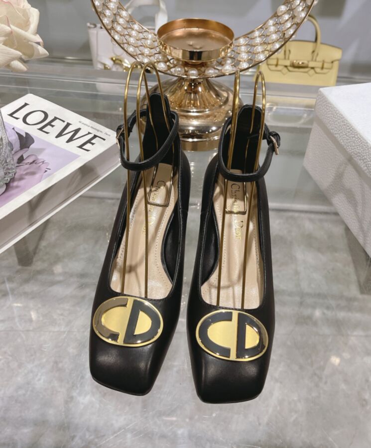 Dior Womens Forever Dior Pump Black-2