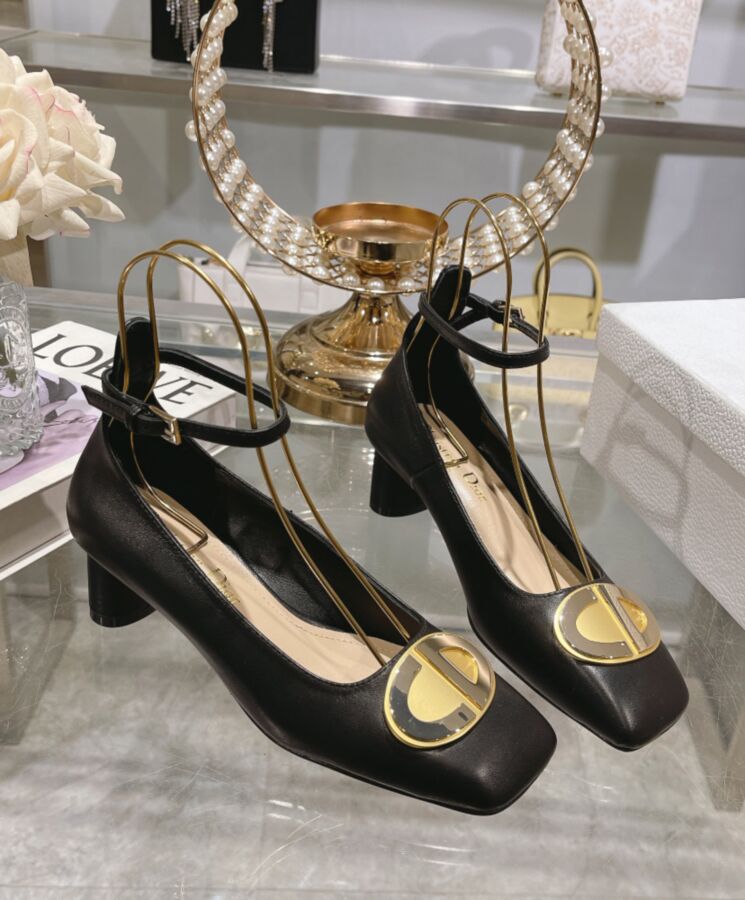 Dior Womens Forever Dior Pump Black-3