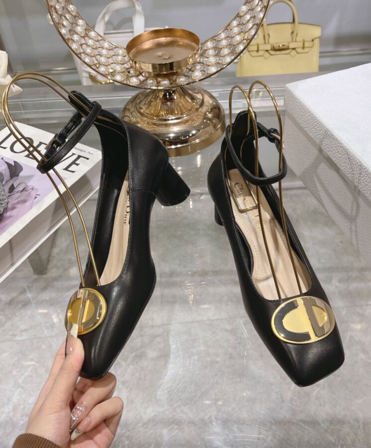 Dior Womens Forever Dior Pump Black-4