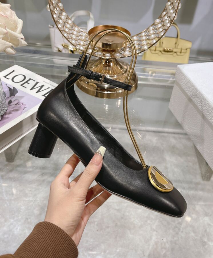 Dior Womens Forever Dior Pump Black-5