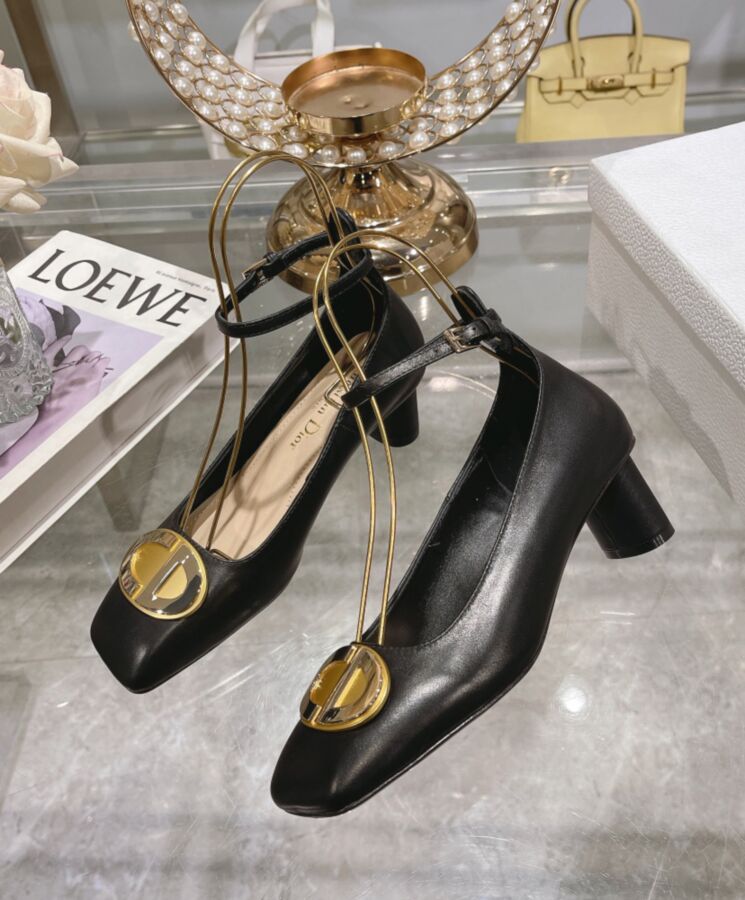 Dior Womens Forever Dior Pump Black-6