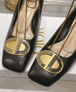 Dior Womens Forever Dior Pump Black-9