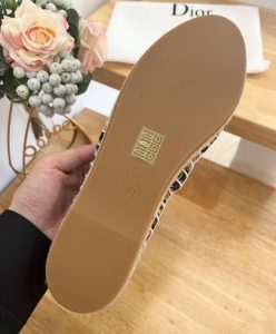 Dior Womens Granville Espadrille Black-10