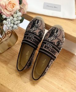 Dior Womens Granville Espadrille Black-5